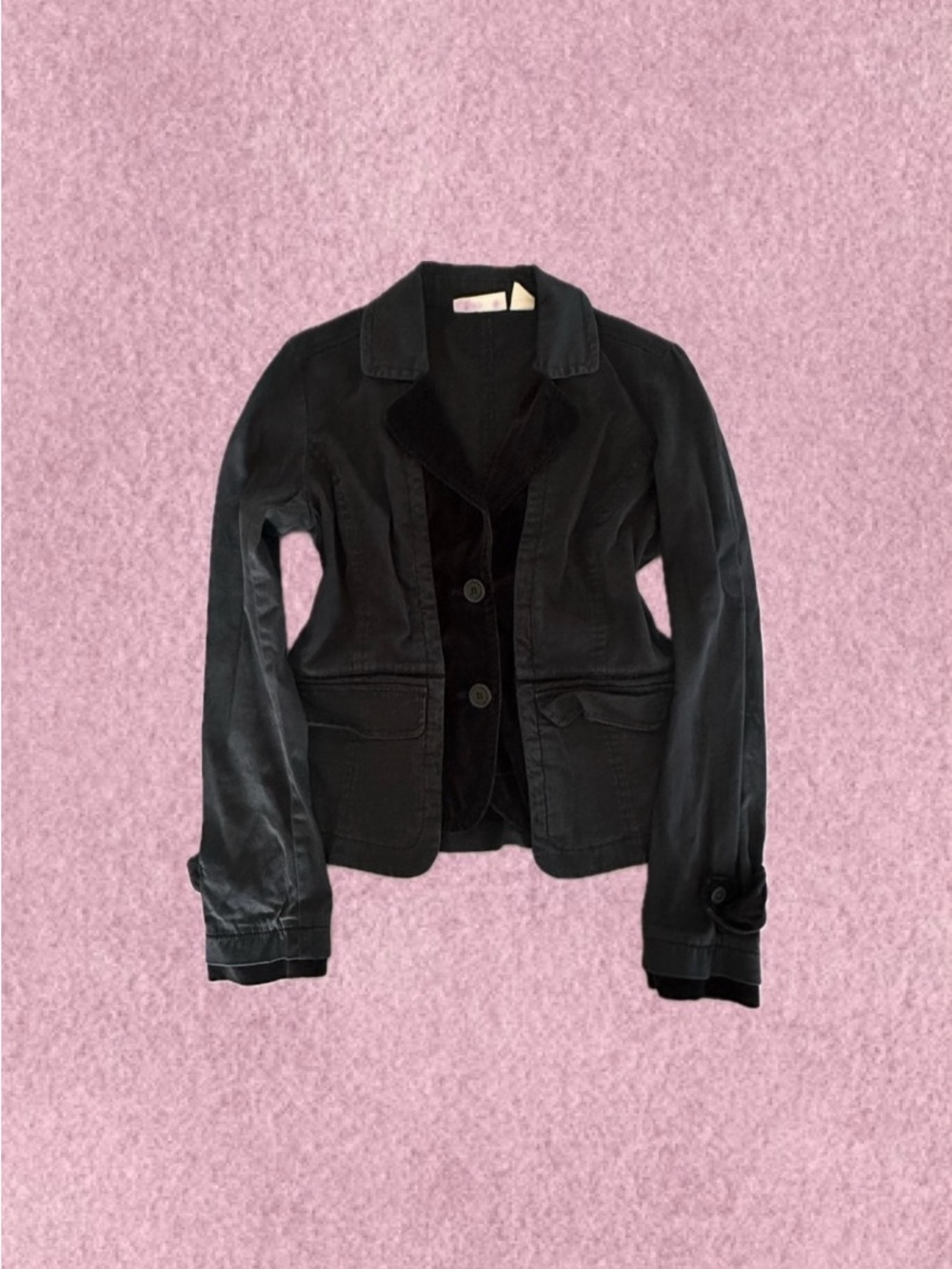 DKNY Jeans Black Blazer Jacket